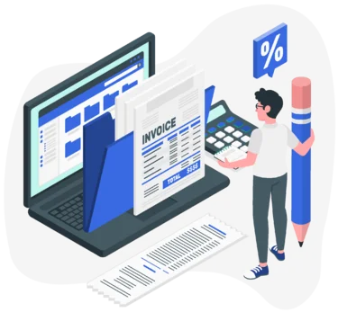 Invoice feature illustration
